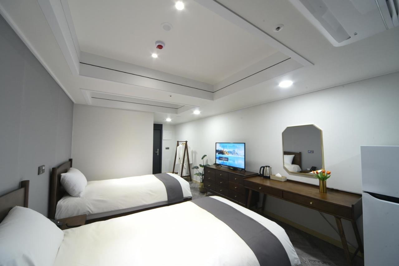 Haeundae Central Hotel Busan Exterior foto