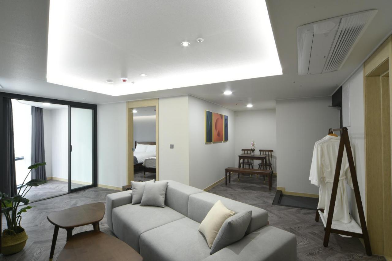 Haeundae Central Hotel Busan Exterior foto