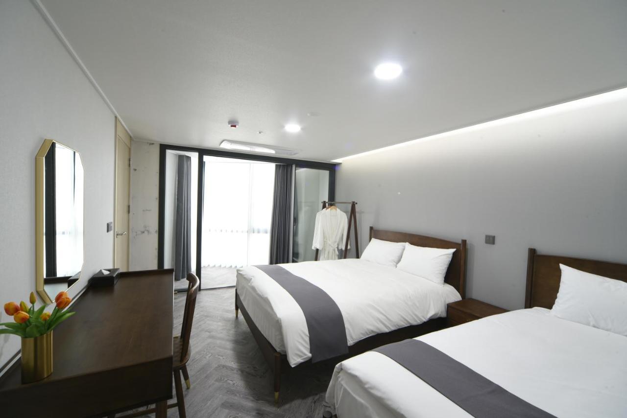 Haeundae Central Hotel Busan Exterior foto