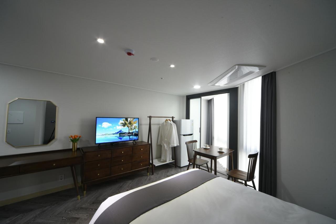 Haeundae Central Hotel Busan Exterior foto